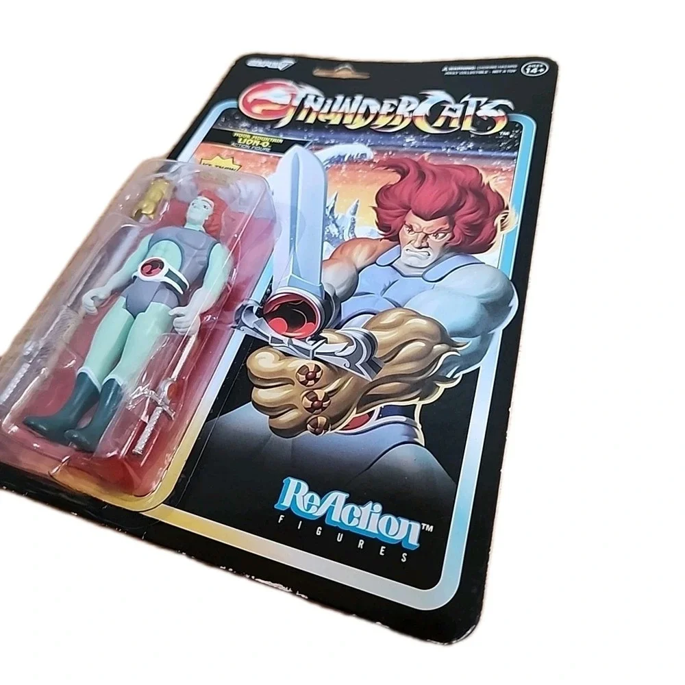 Thundercats Lion-O Ice Thaw Color Changing Super 7 Reaction 3.75